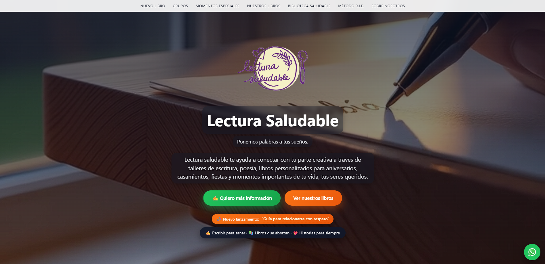 Sitio Lectura Saludable