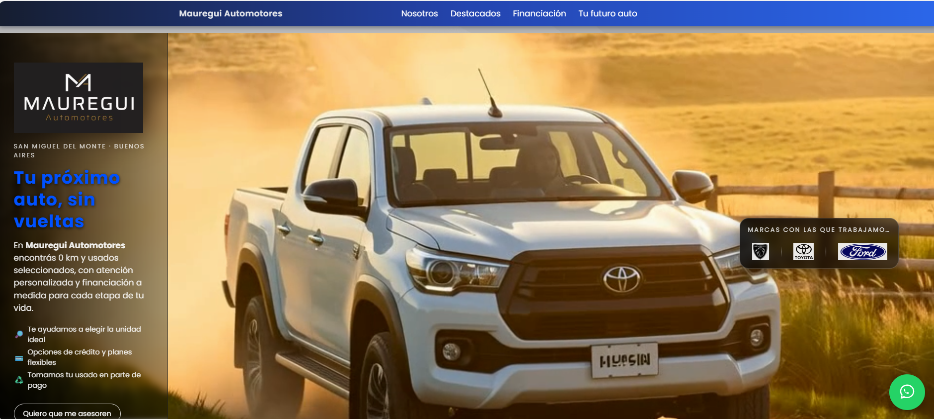 Sitio Mauregui Automotores